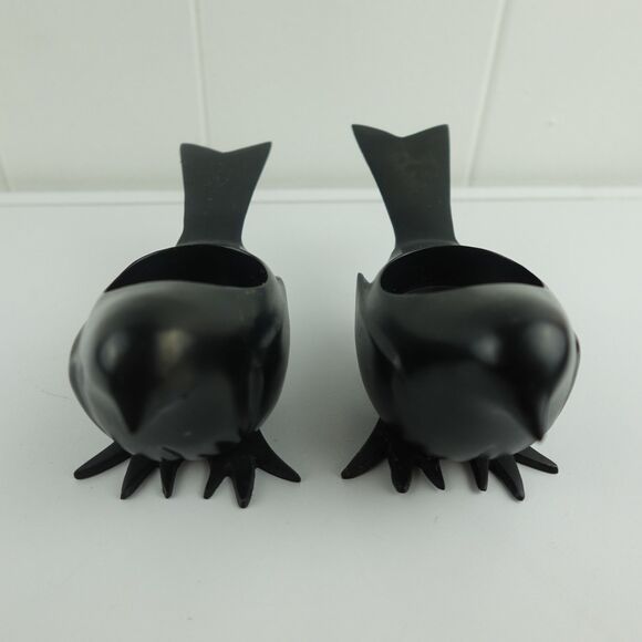 Metal Birds Votive and Tealight Candle Holders Set of 2 Made in India - Picture 3 of 11